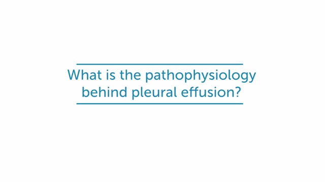 What is the pathophysiology behind pleural effusion?