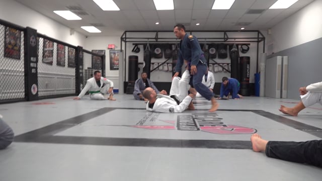 Deep Half to X Guard Attacks