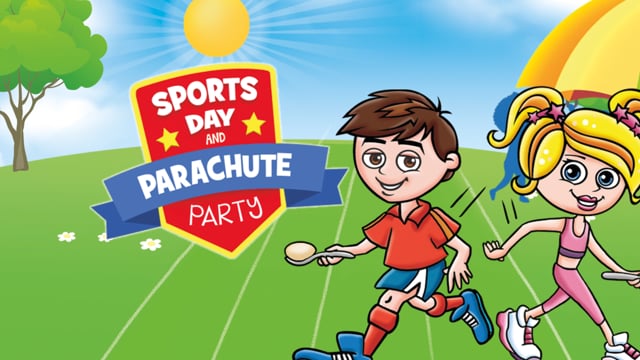 Sports Day And Parachute Party - Thrilling Sports & Games! - DNA Kids