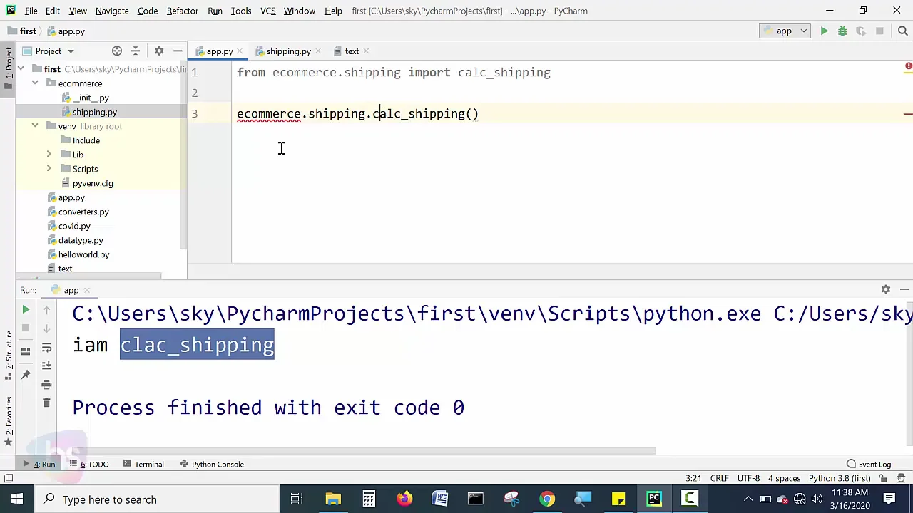 8c Packages in Python on Vimeo