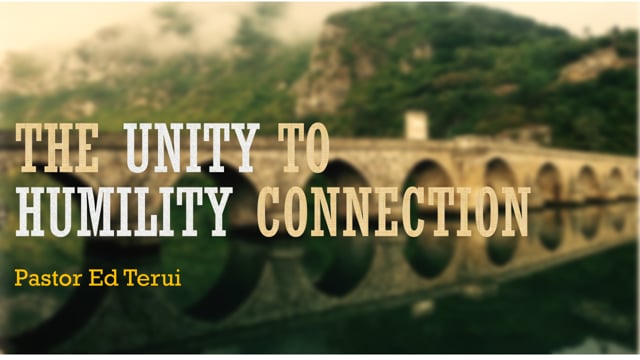 2020-9-27 The Unity to Humility Connection, Part 1