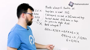 Procenta 2 - Slovní úloha