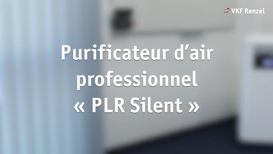 10-0537-7Purificateur d’air professionnel « PLR Silent » FR