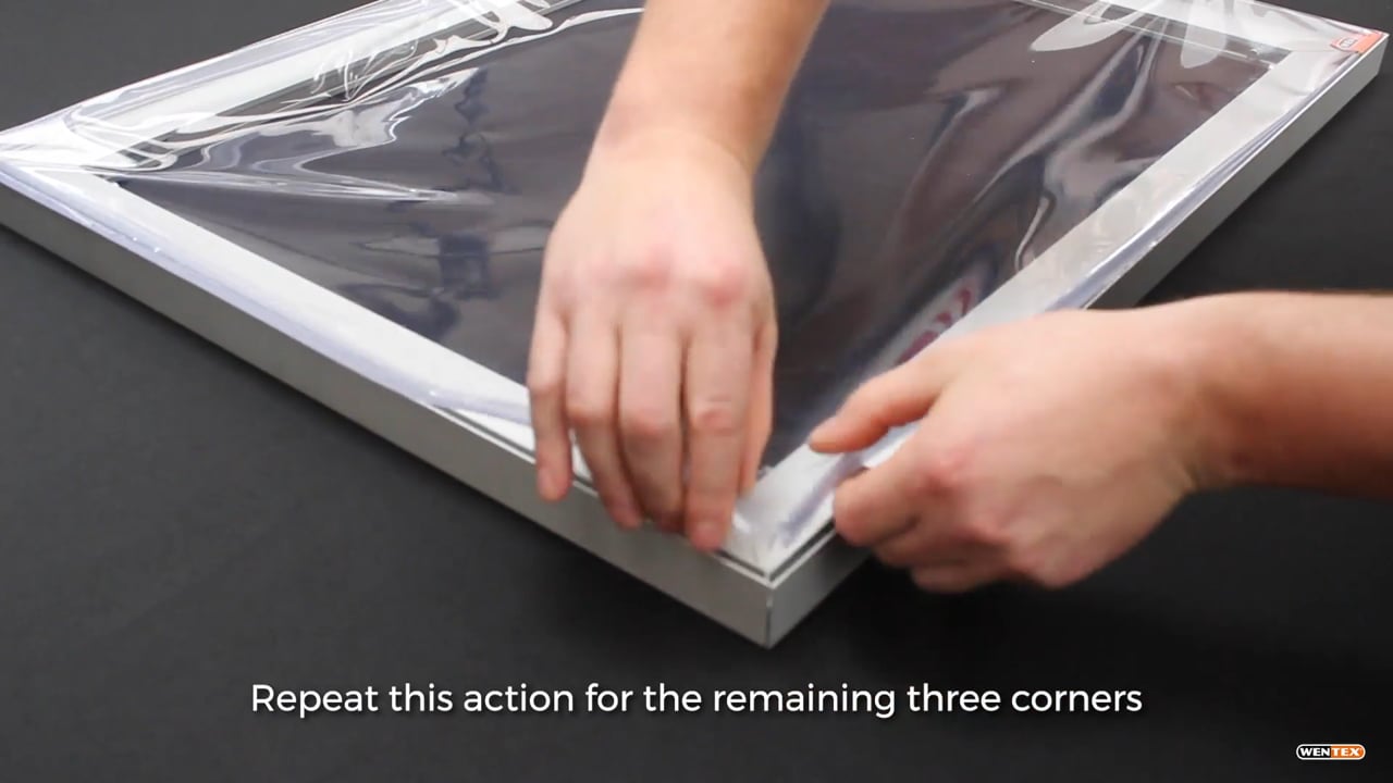 Wentex - how to insert protection screen