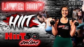 Hiit 56 | Lower Body Mash-Up | with Pam, GiGi, & Susie Q | 09/28/20
