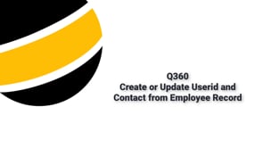 Create Employee's linked Userid and Contact