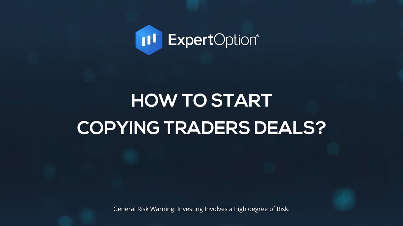 How to copy traders deals? EO Broker