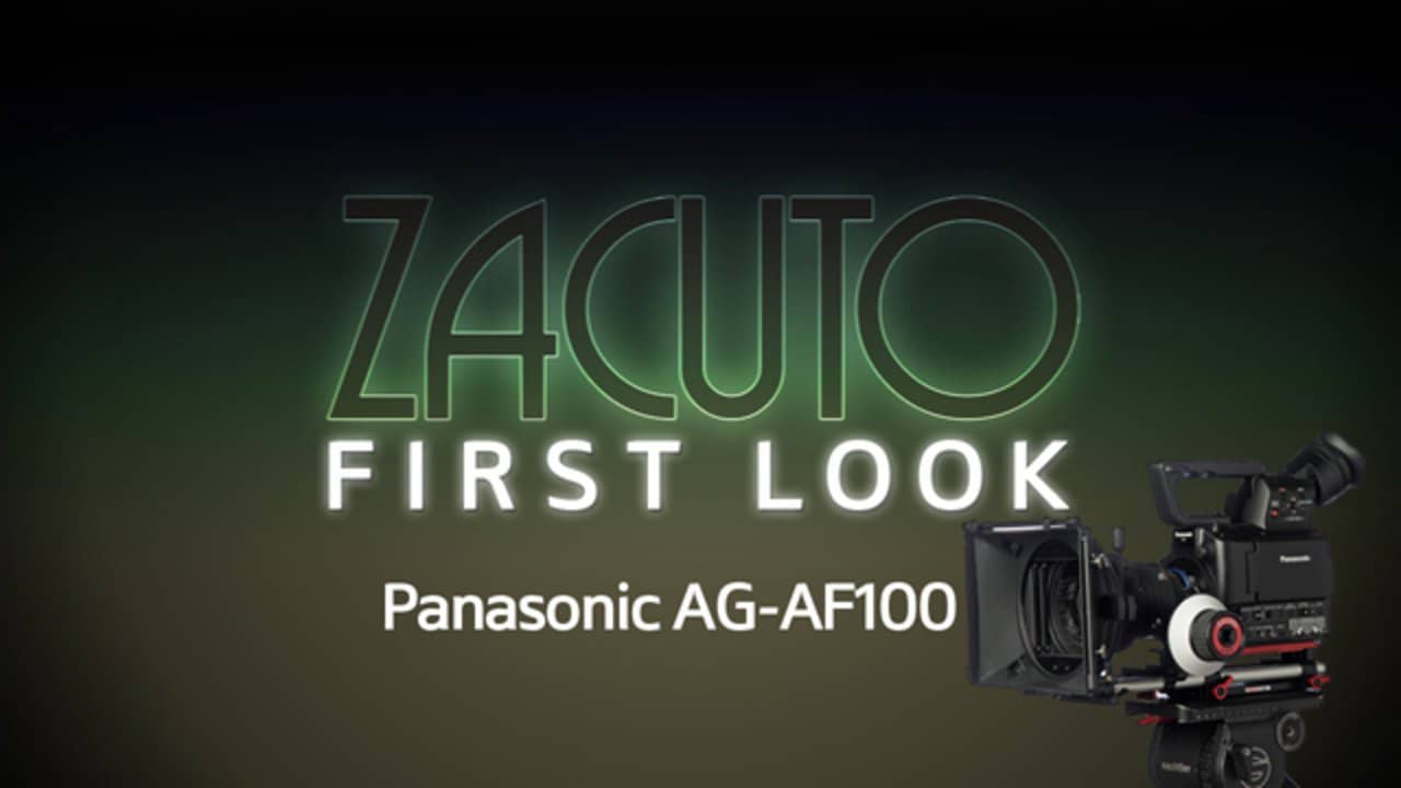 The Panasonic AGAF100 Video Camera Cinemized by Zacuto on Vimeo