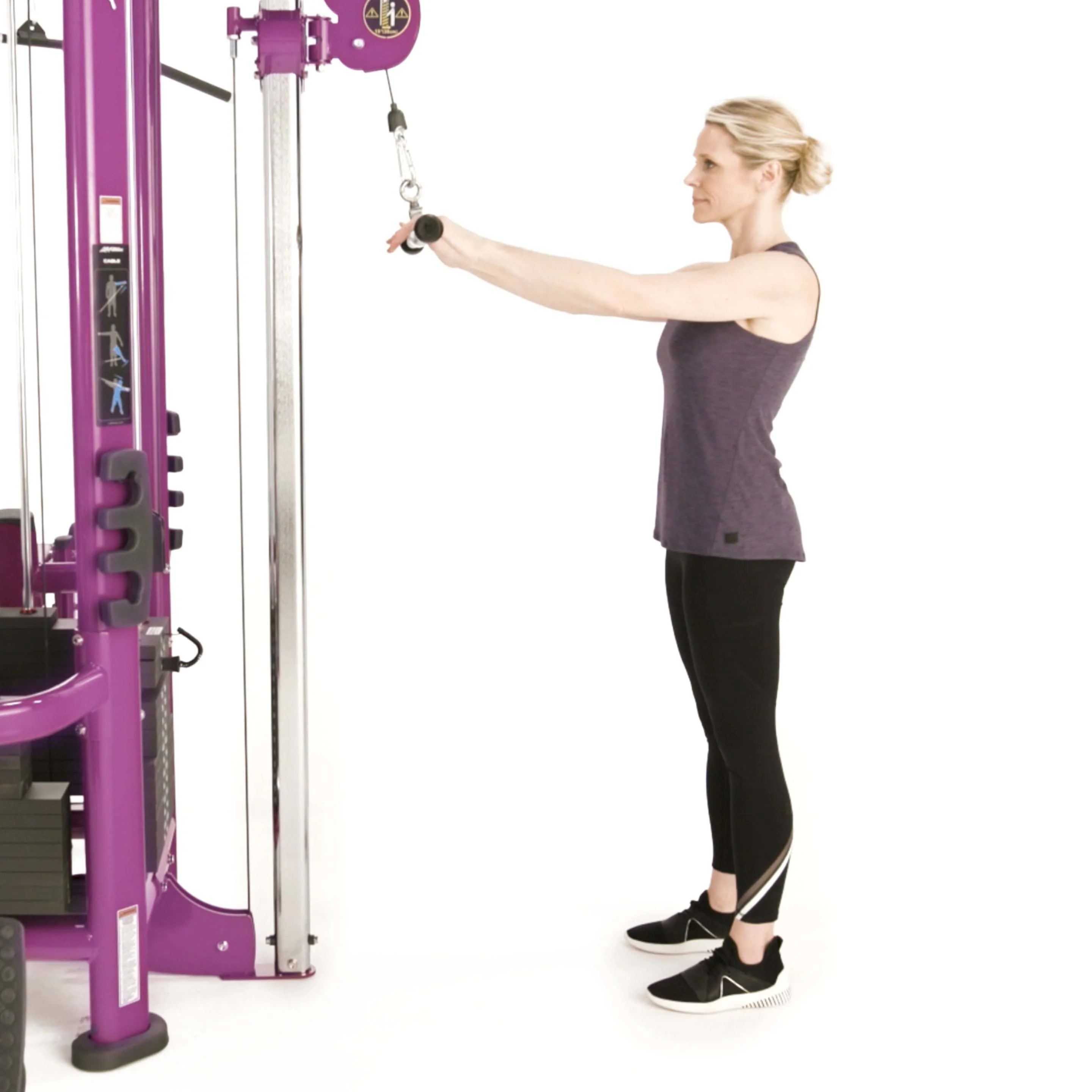 Cable machine best sale planet fitness