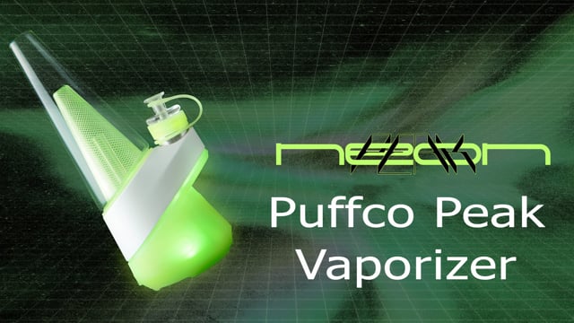Вапорайзер для концентратов Puffco Peak Vaporizer Neon Lightning (Пуфко Пик Неон Лайтинг)