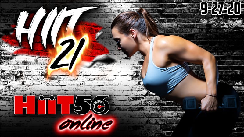 HIIT 21 ABS | MASSIVE CALORIE BLAST | with Pam | 9/27/20