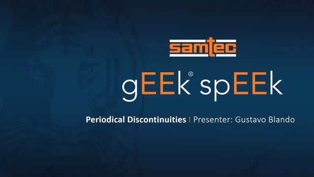 Geek Speek-Webinar – Periodische Diskontinuitäten