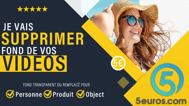 détourer et effacer le fond de vos vidéos
