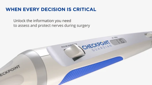 Checkpoint Nerve Stimulator & Locator - Locate & Map Nerve Function