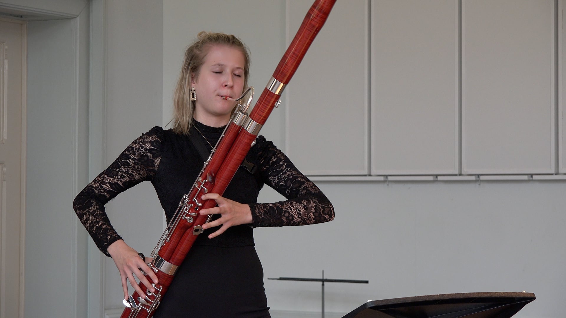 MELIN ACIKEL BASSOON, FREDERIC SOMMER PIANO  Alexandre Tansman Sonatine 1.Allegro con moto, 2.Aria _4K