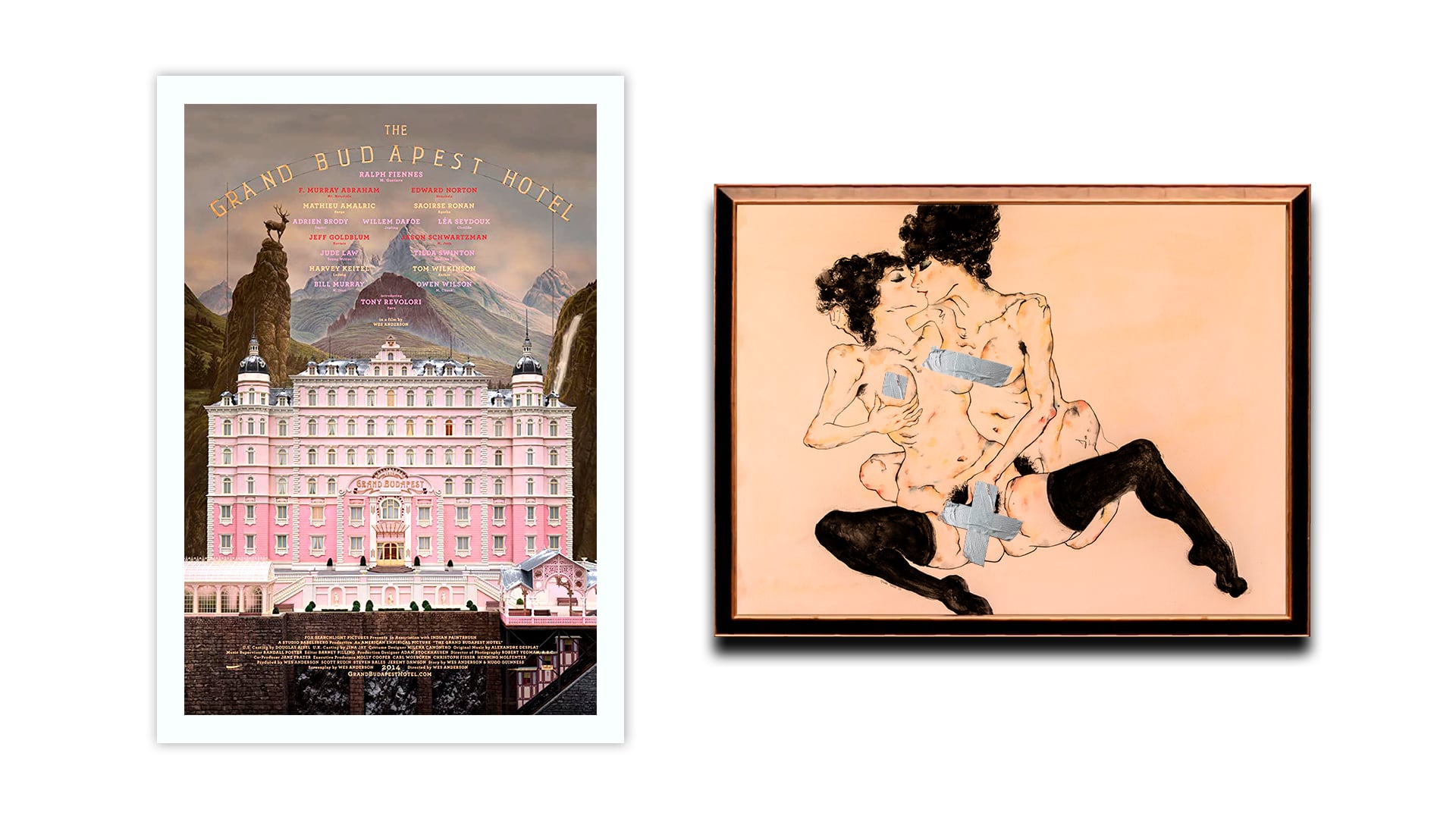 THE GRAND BUDAPEST HOTEL I DRAW PAINTING