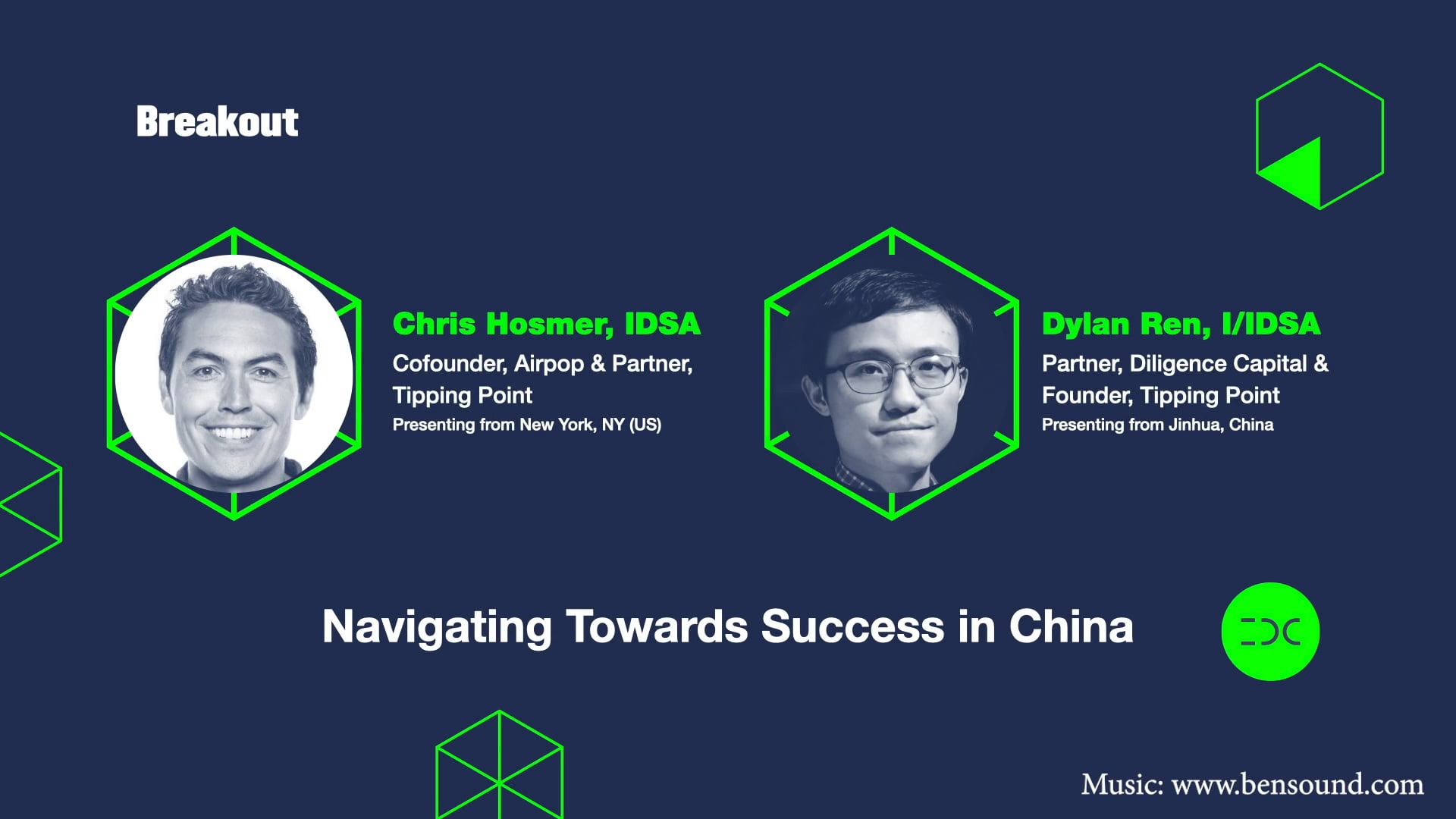 IDC 2020 - Breakout - Navigating Towards Success in China