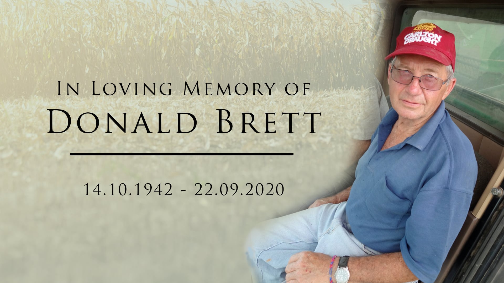 The Graveside Committal of Donald Brett on Vimeo