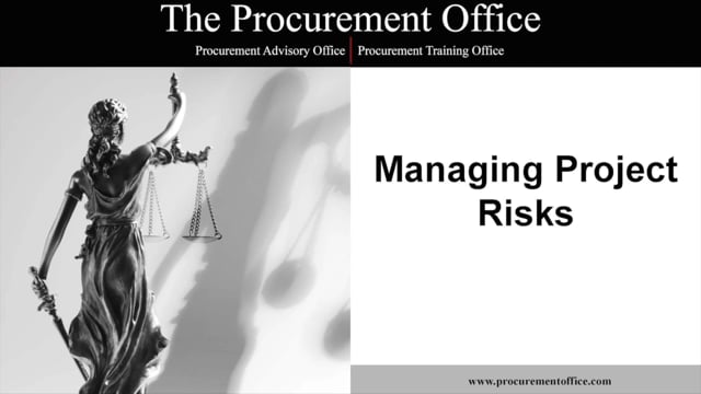 Managing Project Risks – Procurement Office