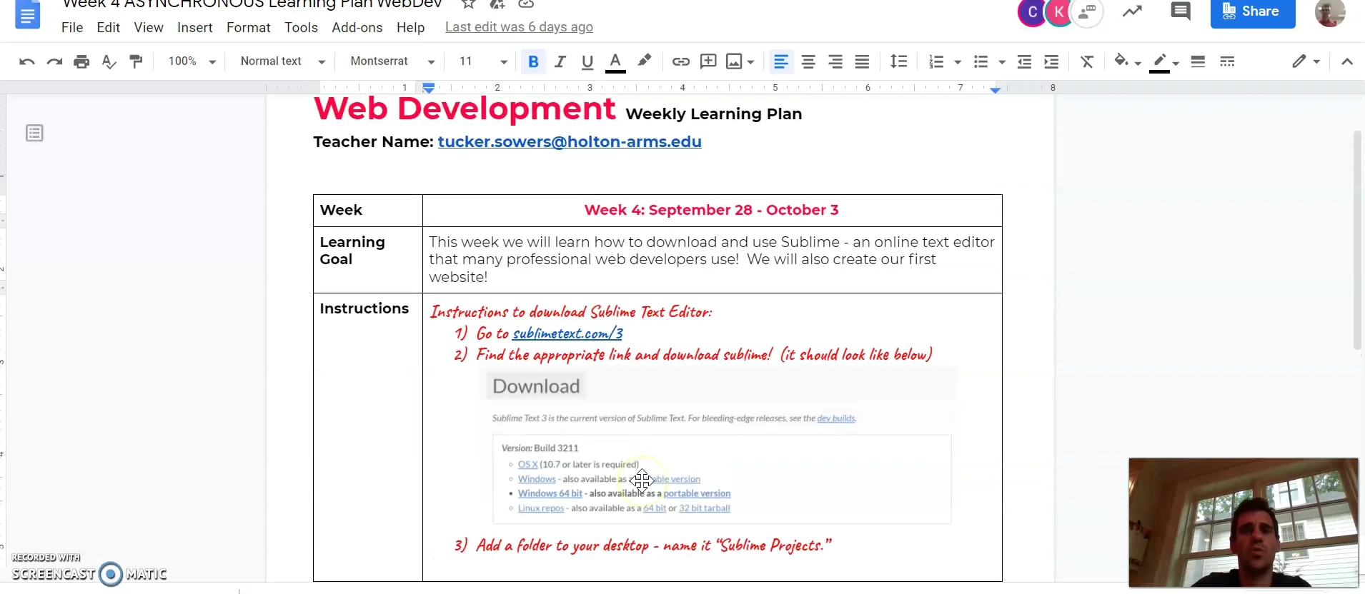 Web Dev Week 4 on Vimeo