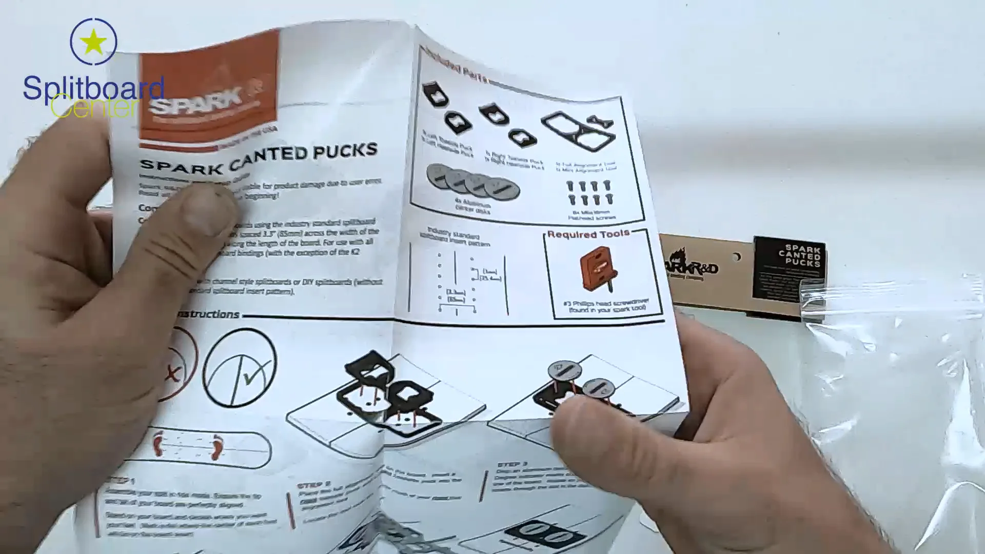 Spark Canted Pucks - Splitboard Center