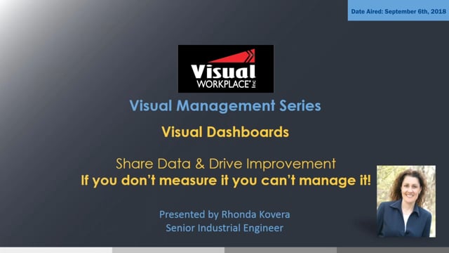 Visual Dashboards: Share Data & Drive Improvements