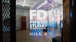 Video Gallery - Stage with Red Phone Booth, Antique Barn doors, Wine barrels and a Rust Corner