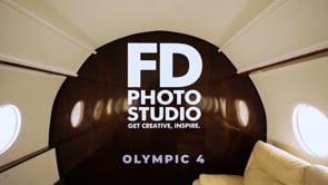 Video Gallery - Private jet (airplane) set photo studio for rent