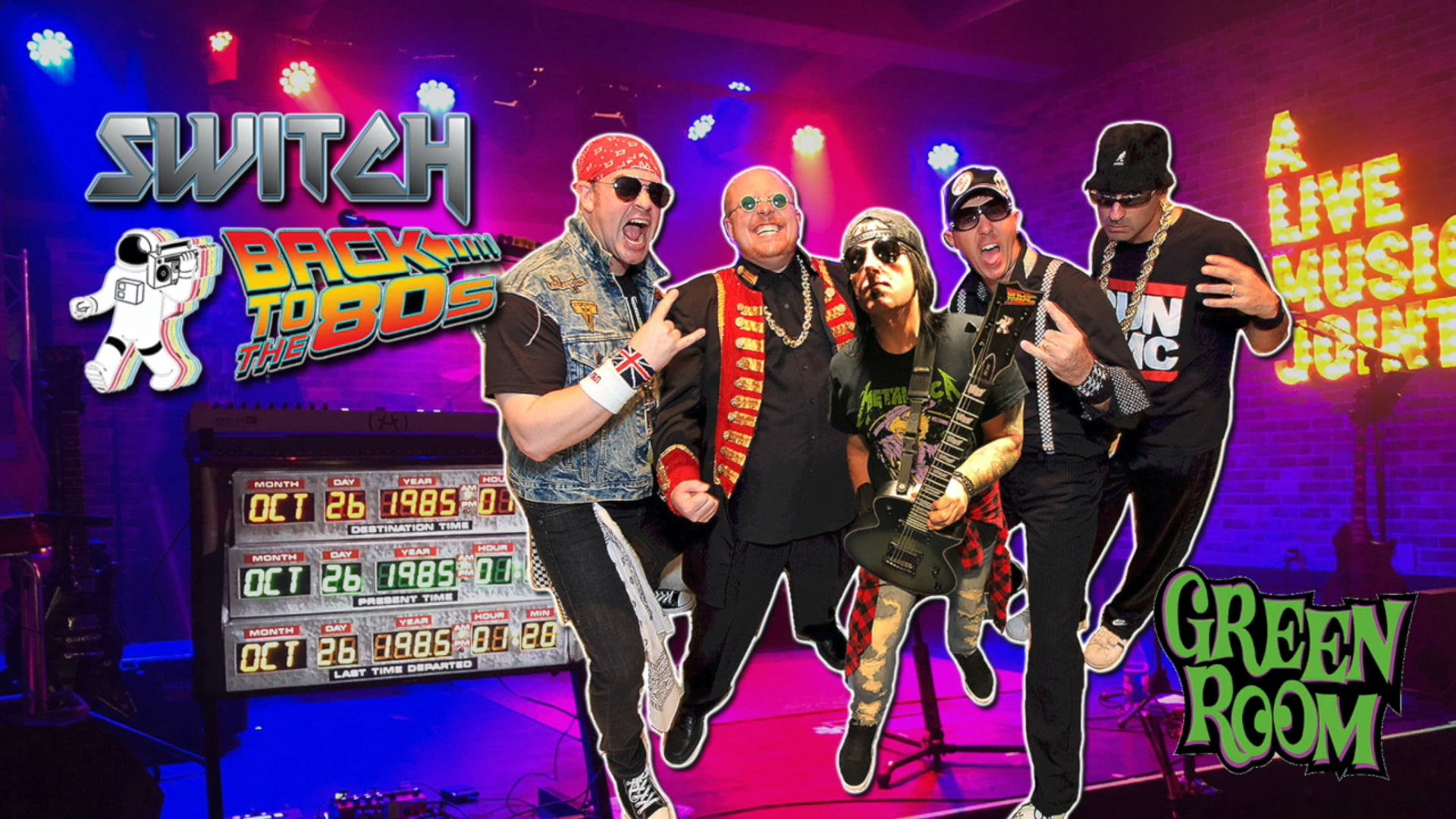 Promotional video thumbnail 2 for SWITCH - Back to the 80's