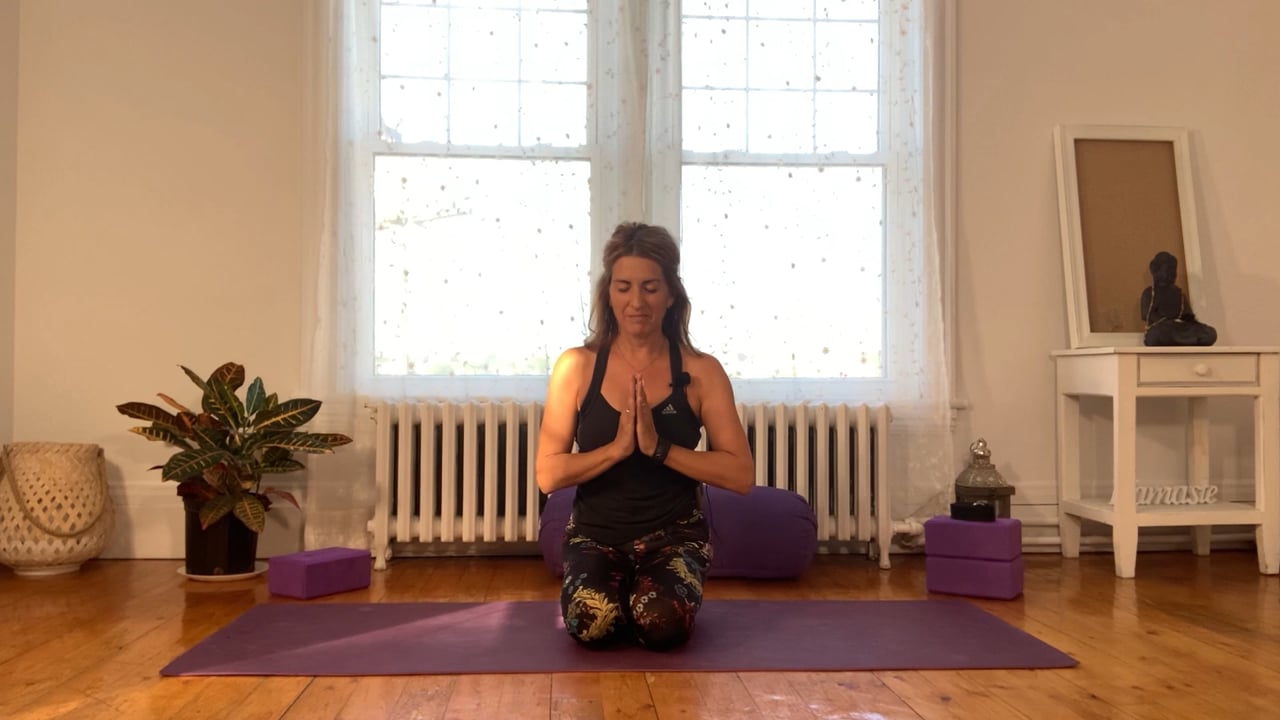 Jour 20. Cours de Yoga détente avec Martine Belcourt (32 min)