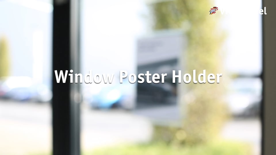 26-0026-4 Window Poster Holder