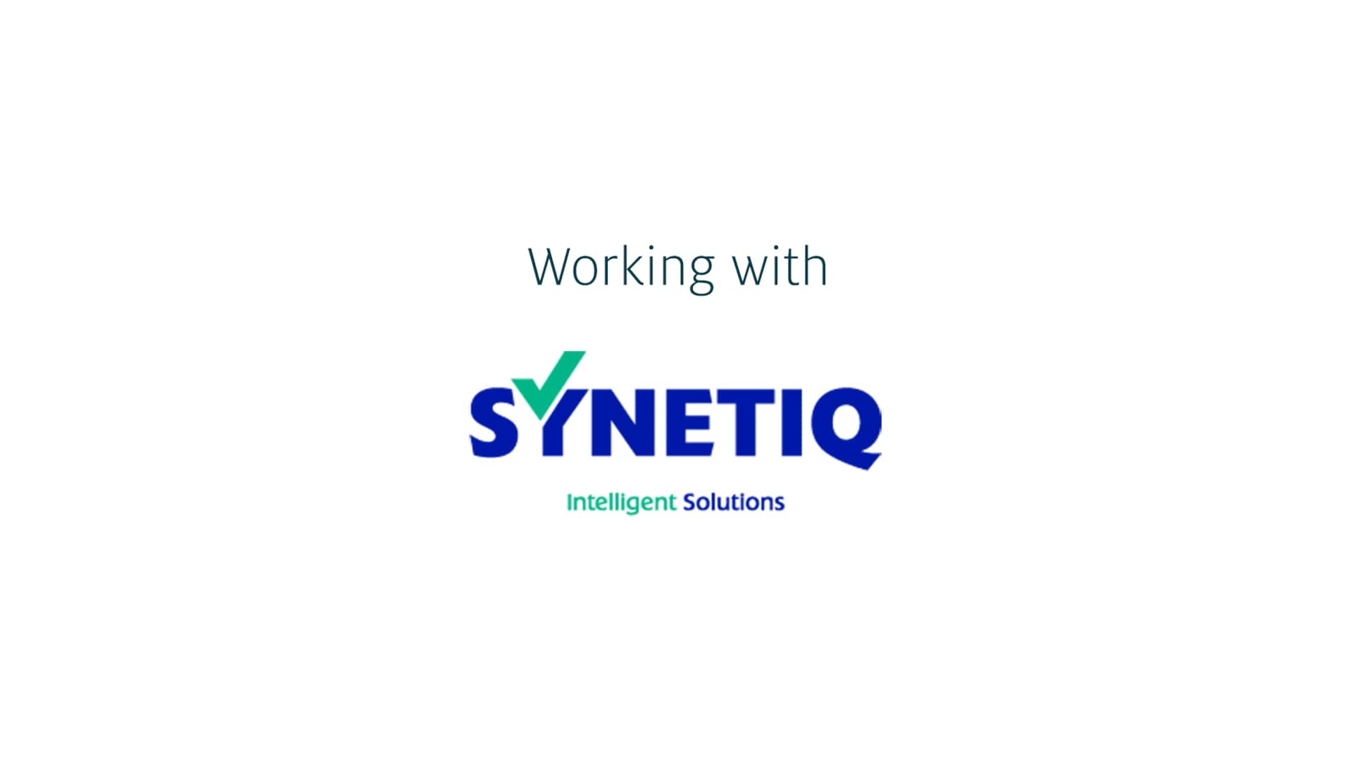 Synetiq - Creating A Lasting Business Relationship On Vimeo