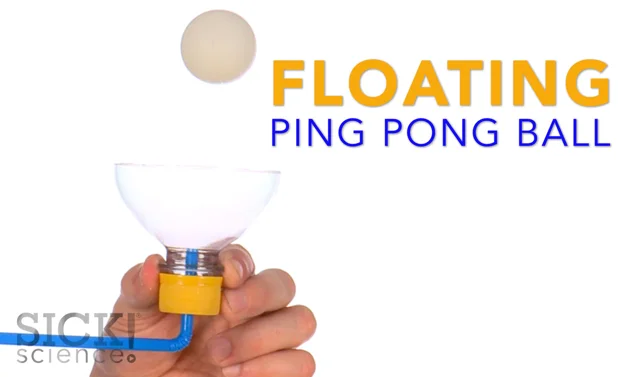 How To Make A Ping Pong Ball Float In The Air - Science ProjectsHow To Make  Science Projects For Kids