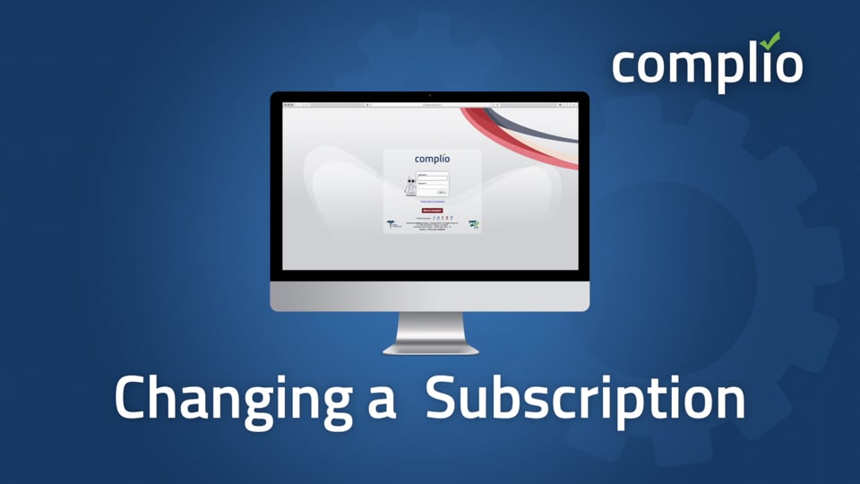 Complio Change Subscription