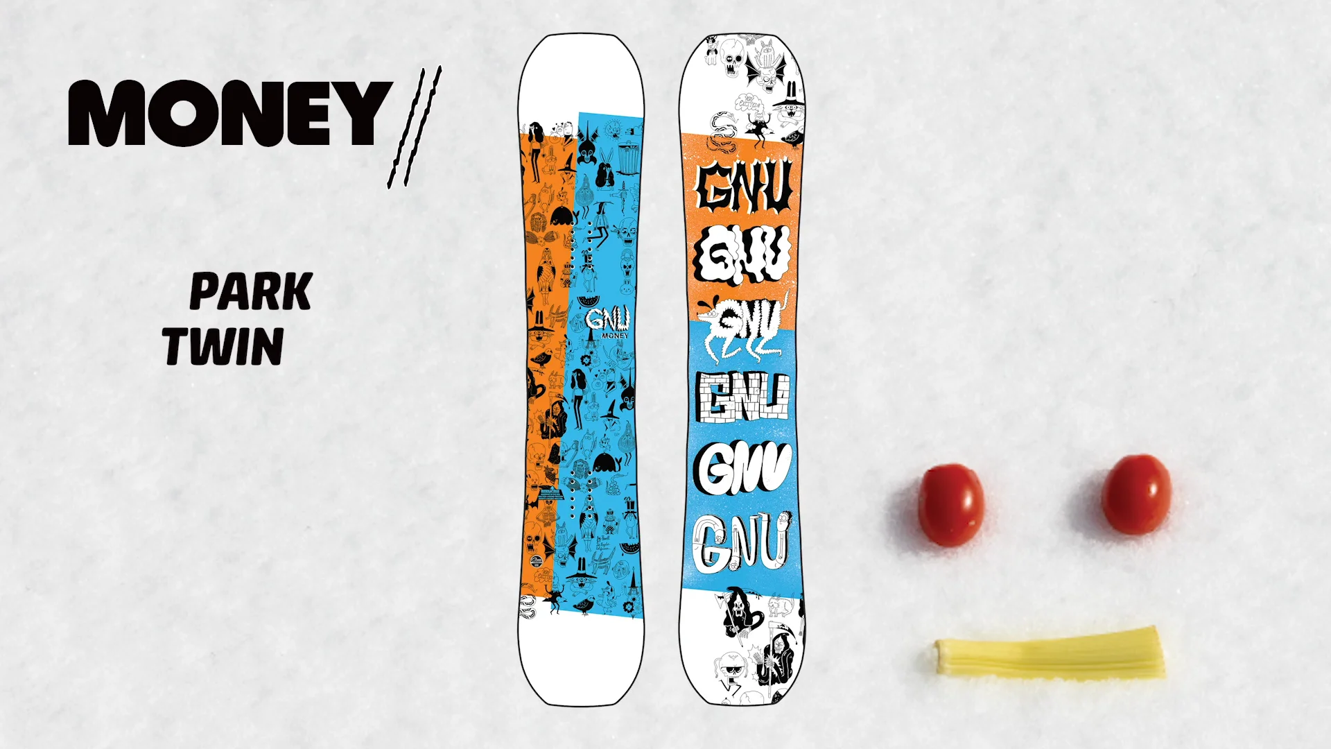 MONEY- GNU SNOWBOARDS 20-21 MONEY- GNU SNOWBOARDS 20-21