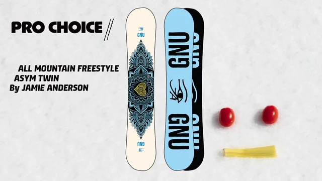 PRO CHOICE / JAMIE ANDERSON PROMODEL- GNU SNOWBOARDS 20-21