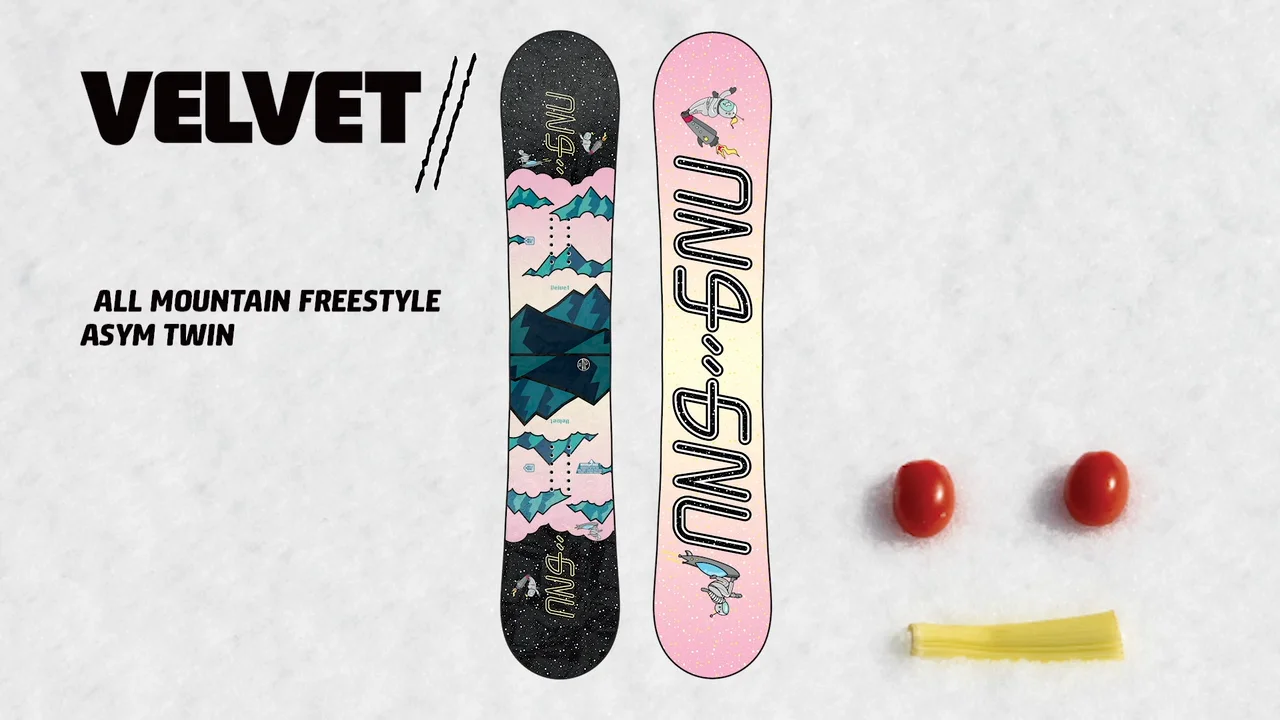 VELVET- GNU SNOWBOARDS 20-21 VELVET- GNU SNOWBOARDS 20-21