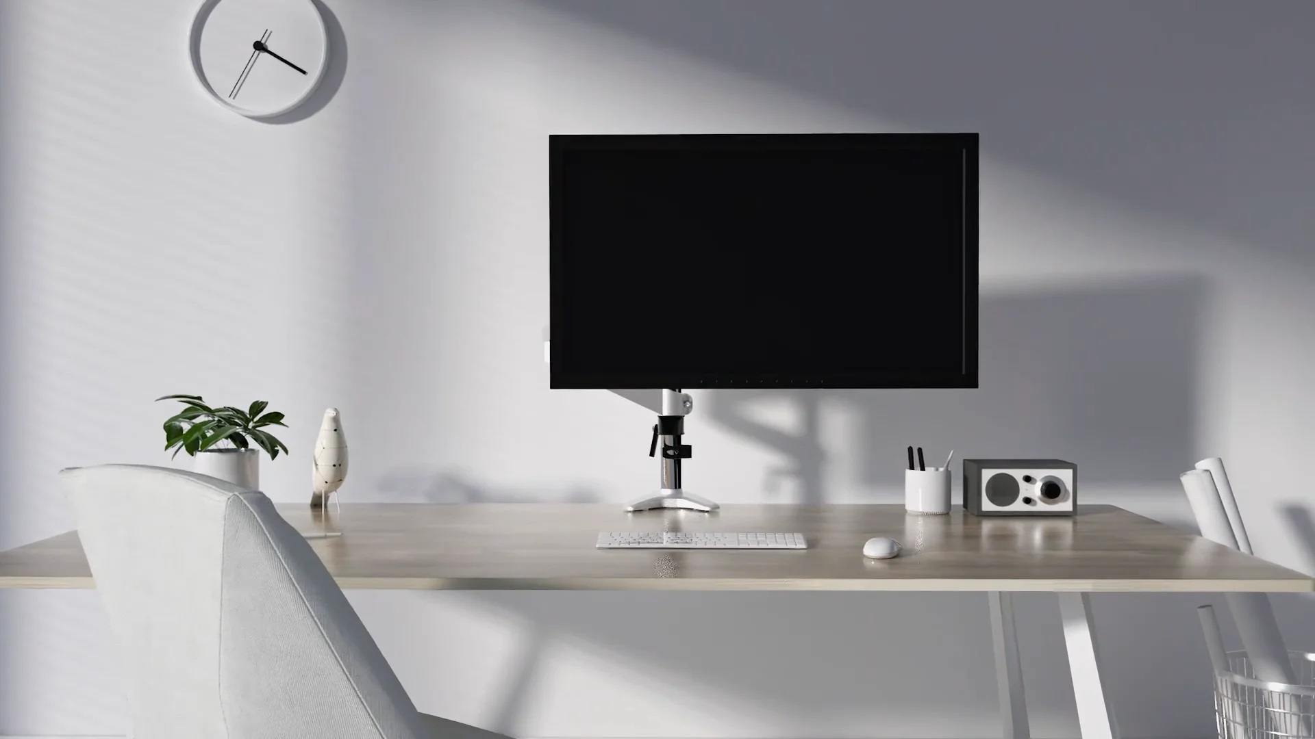 Single Monitor Arm by ATUMTEK® on Vimeo