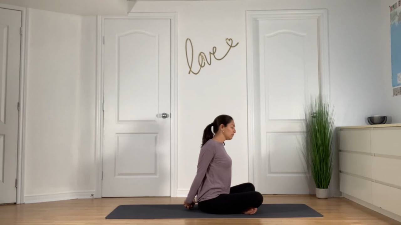 14. Cours de Yoga - Séance Express anti-stress avec Martine De Grandpré (20min)