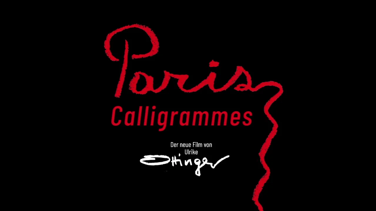 Paris Calligrammes UK trailer