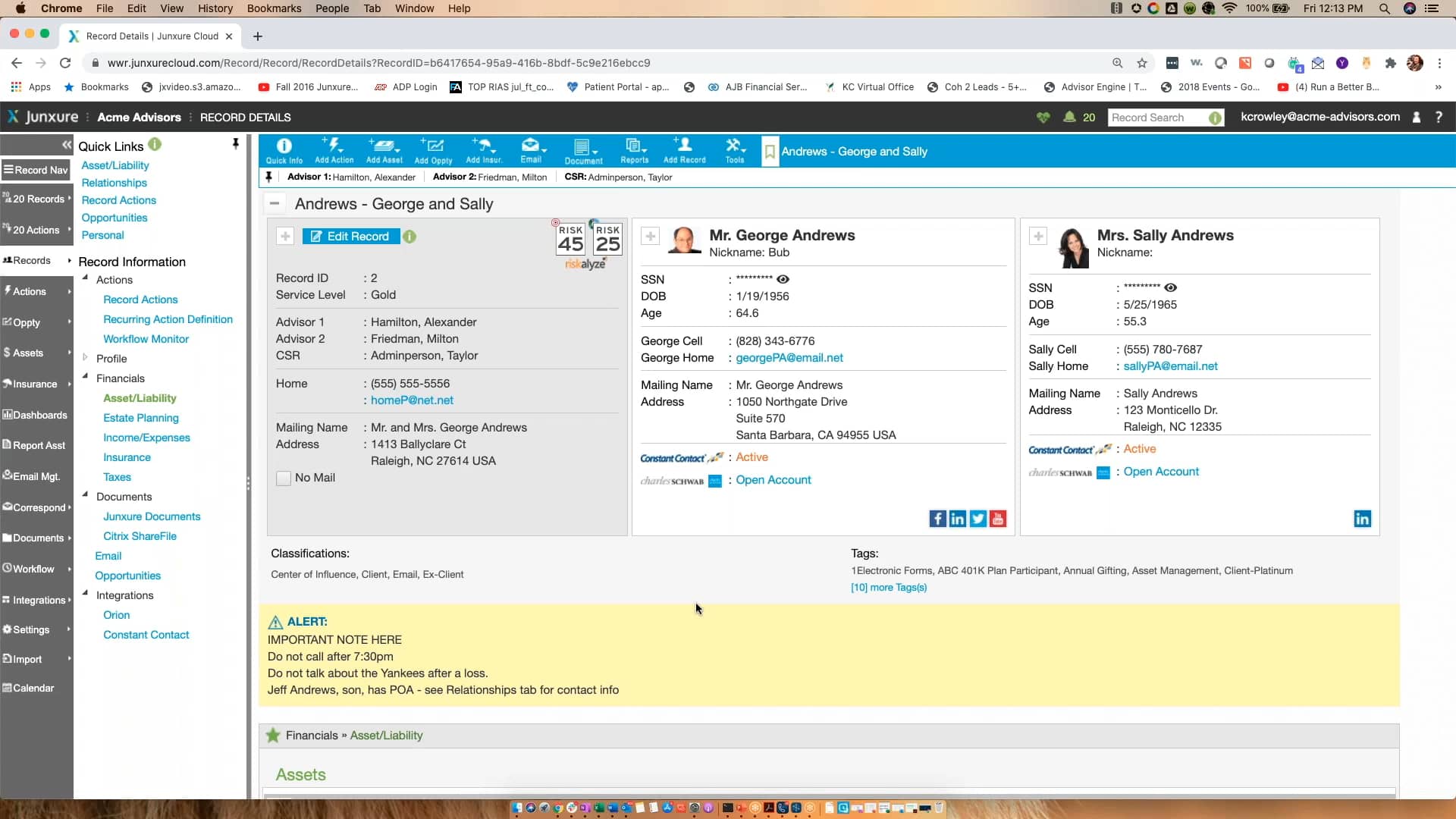 Junxure CRM Intro Demo on Vimeo