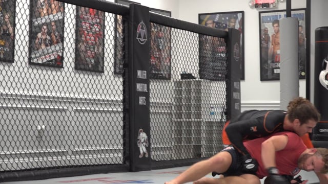 Foot Sweep to Arm Drag Opportunities off the Wall