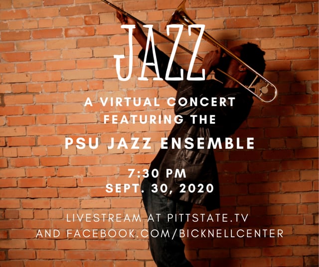 PSU Jazz Ensemble Fall Concert, 9-30-2020