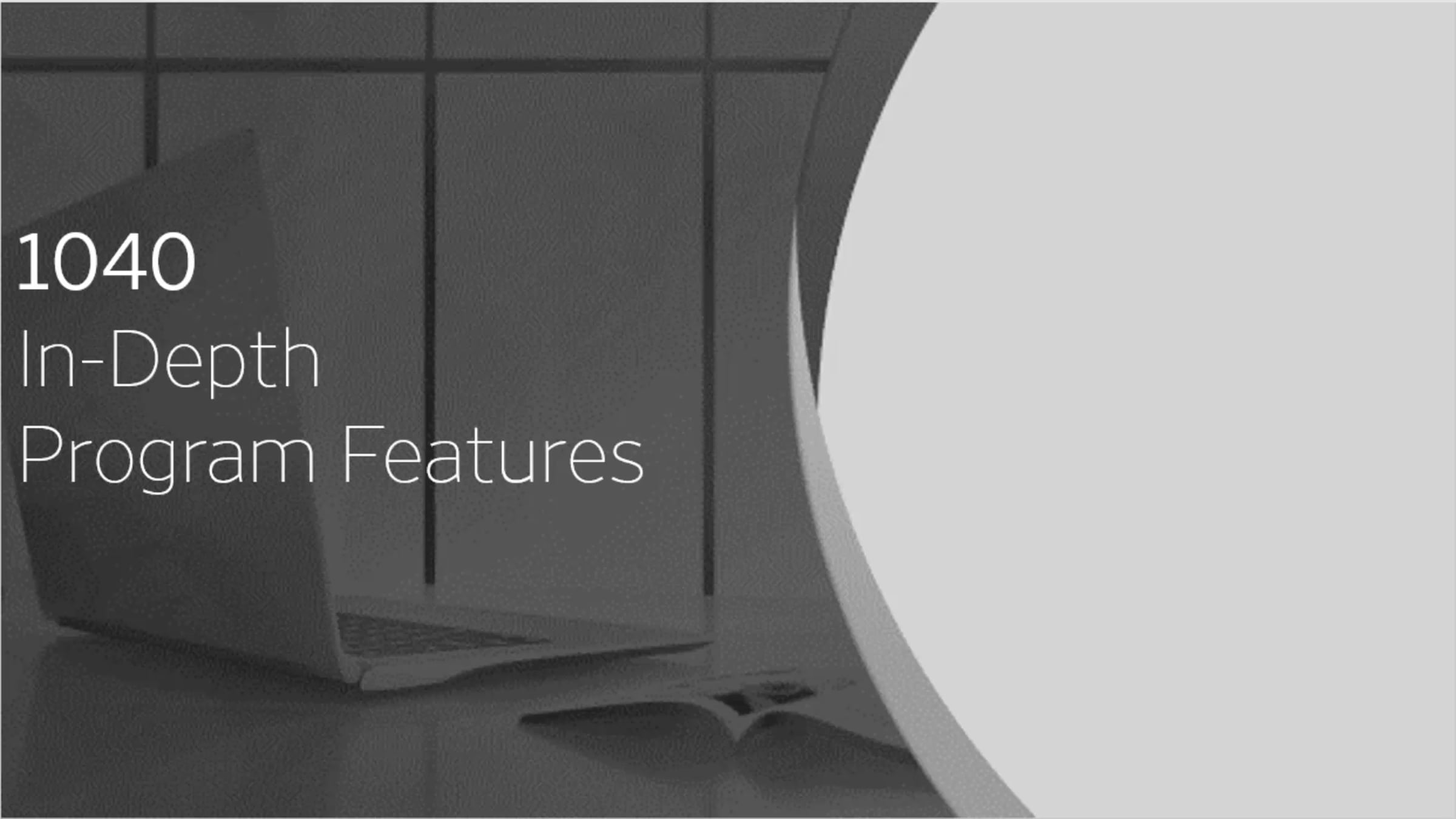 In-Depth Program Features 2020 (TY2019) Software 8-26-2020 | Videos ...
