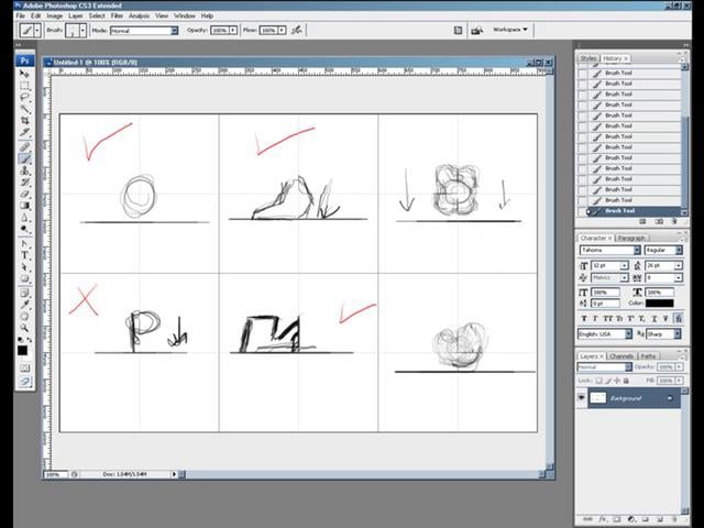 3d logo design -logo design behind - tutorial