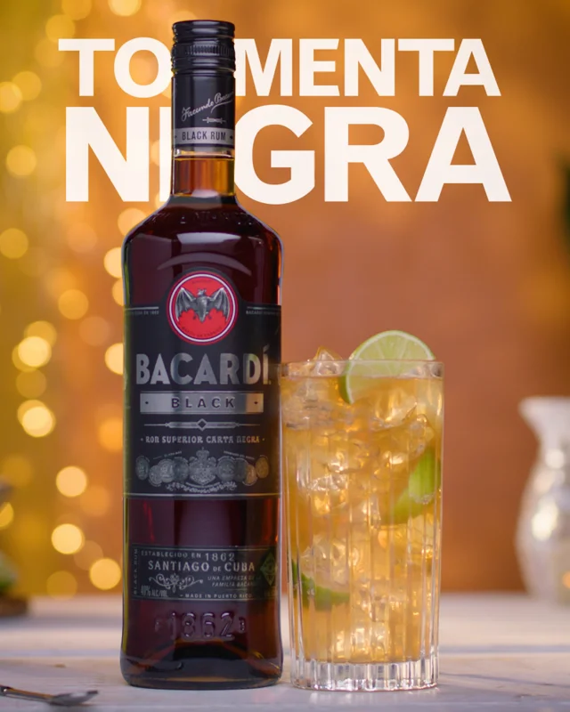 Tormenta Negra Rum Tail Recipe