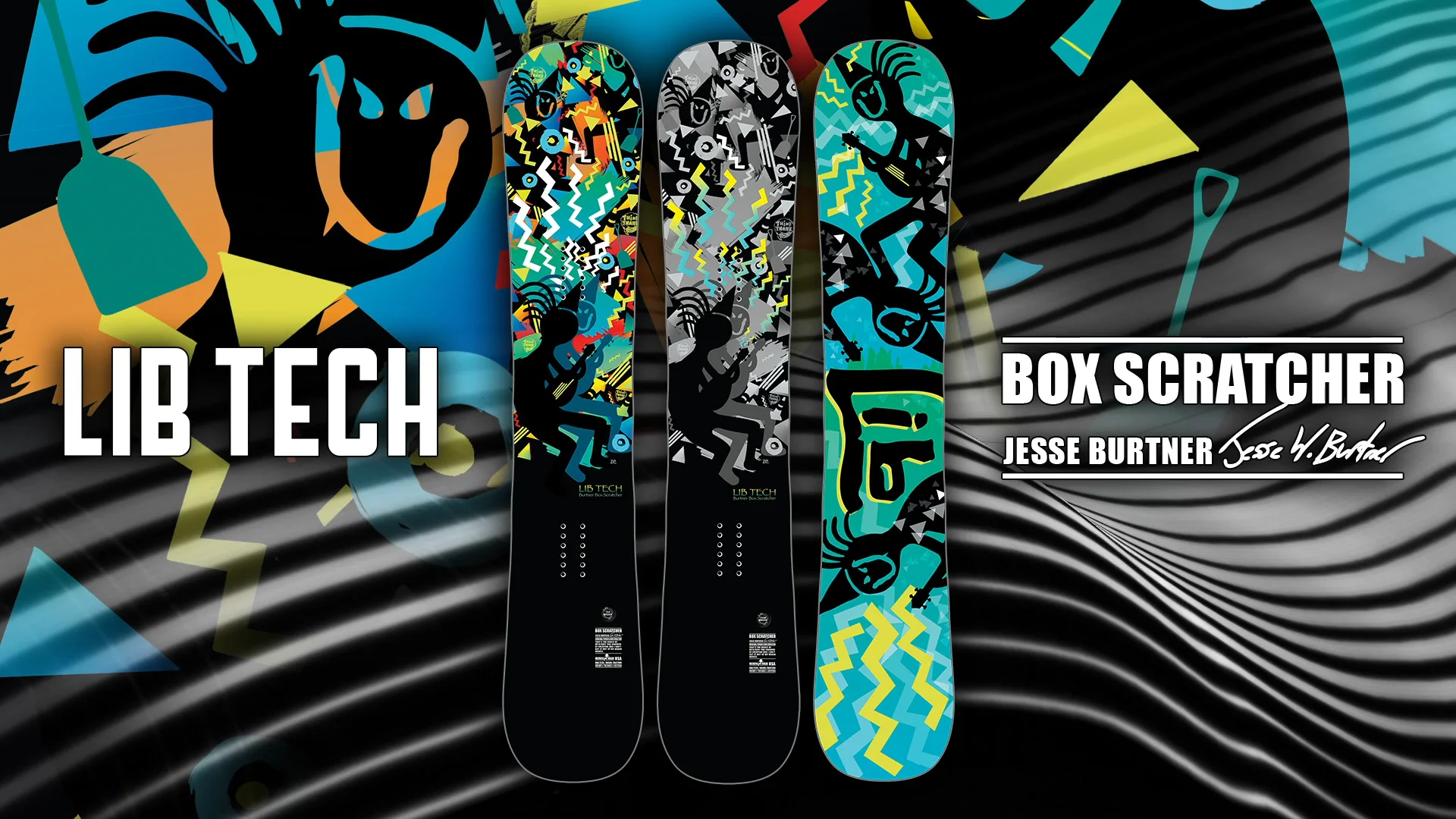BURTNER BOX SCRATCHER- LIBTECH SNOWBOARDS 20-21