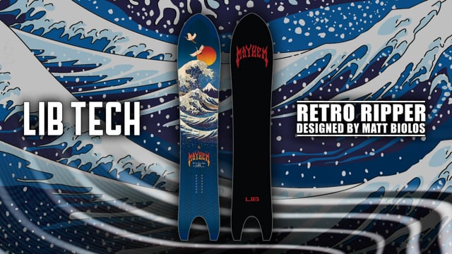 RETRO RIPPER | 2020 - 2021 LIB TECH SNOWBOARD RETRO RIPPER | 2020 - 2021 LIB TECH SNOWBOARD