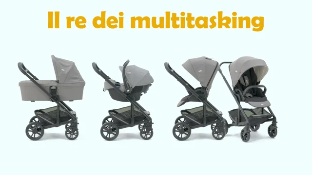 Paniate - Trio Chrome con Navicella e Ovetto I-Snug di Joie