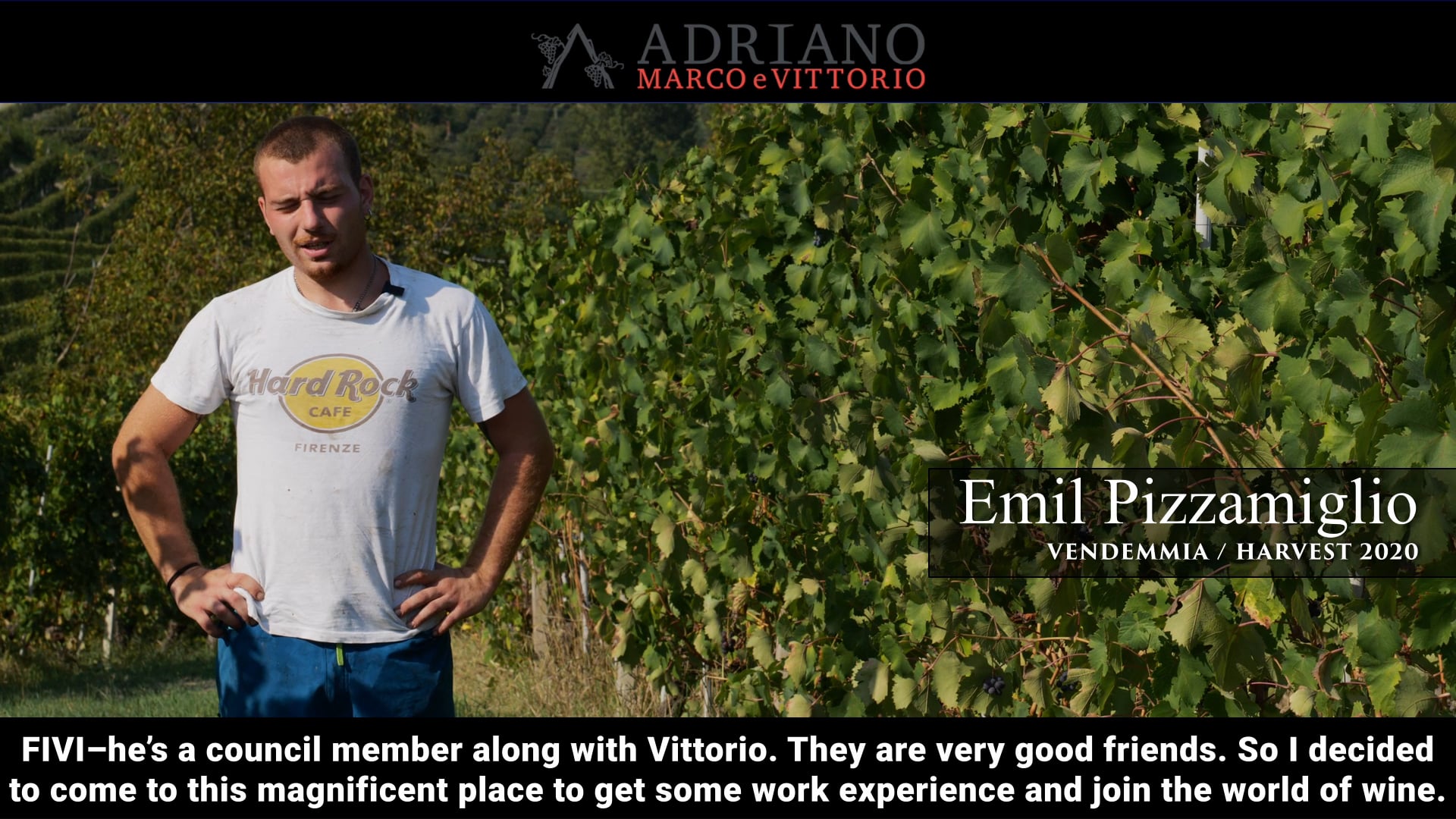 Vendemmia 2020 | I protagonisti | Emil Pizzamiglio e Elia D'Addario